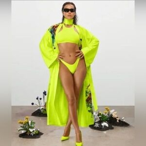 Adidas x Ivy Park UNISEX Satin Robe size Medium NWT